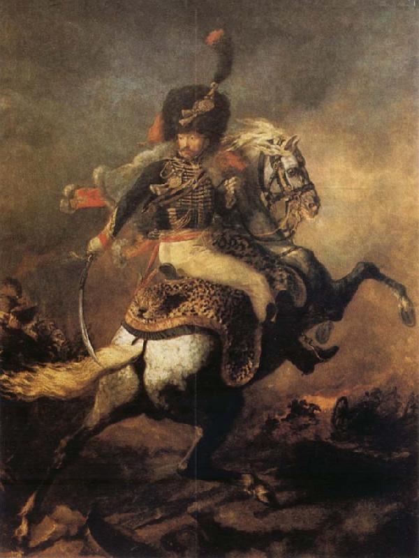 Theodore Gericault Officer of the Imperial Guard oil painting image